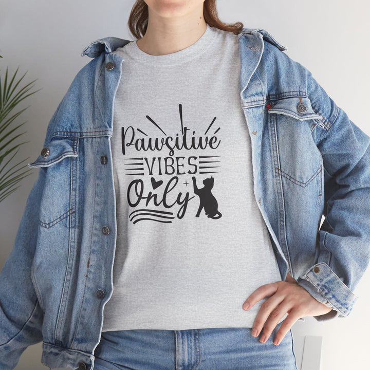 Pawsitive Vibes Cotton Tee