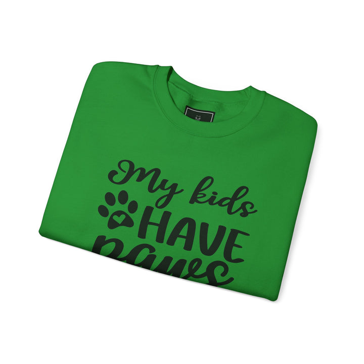 My Kids Have Paws Crewneck Sweatshirt
