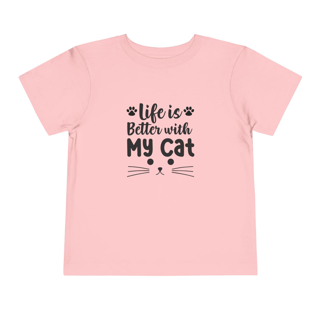 Better With My Cat Toddler Tee