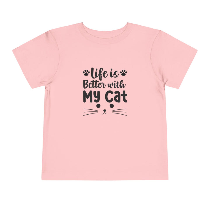 Better With My Cat Toddler Tee