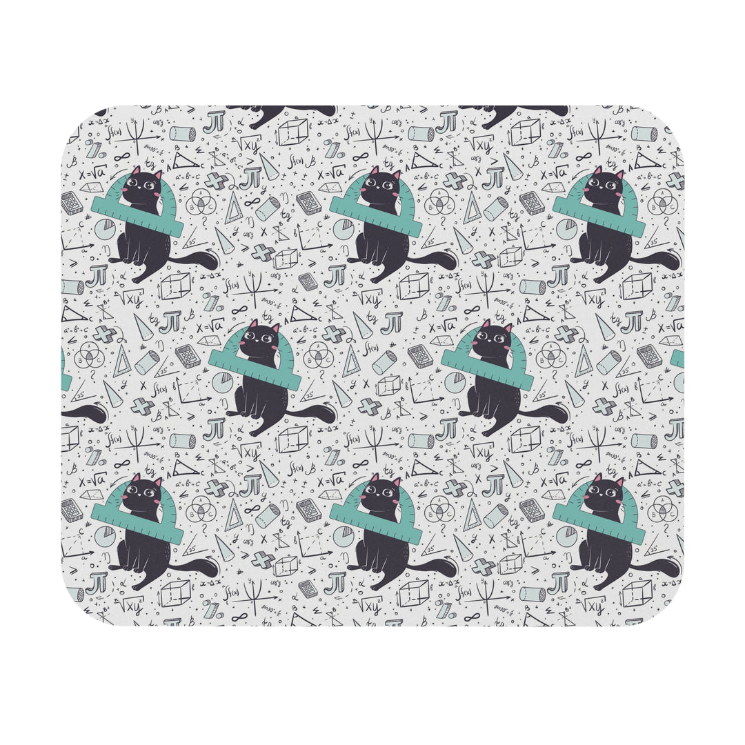 Mathematics Cat Mouse Pad