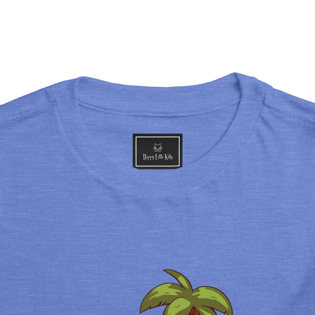 Tropical Cat Toddler Tee