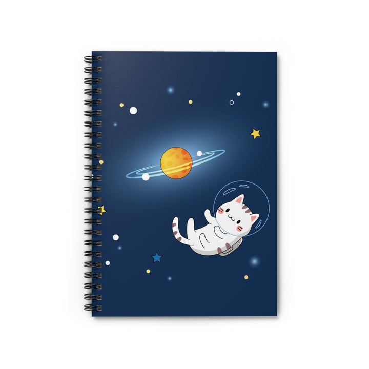 Cat in Space Spiral Notebook
