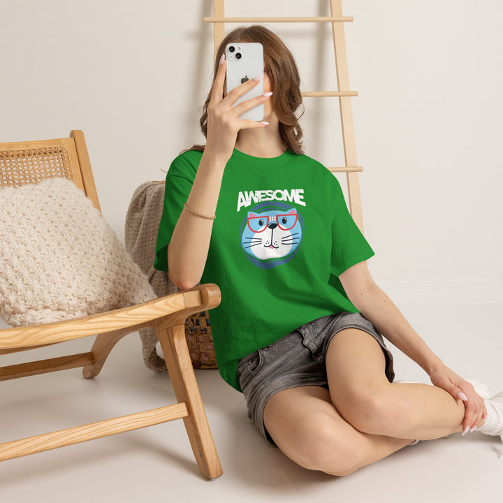 Awesome Cat Cotton Tee
