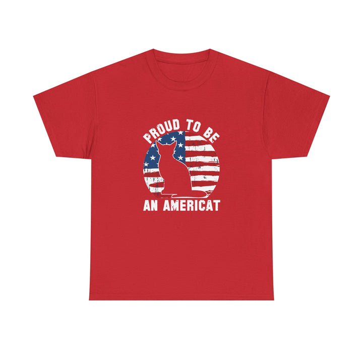 Proud to Be An Americat Cotton Tee