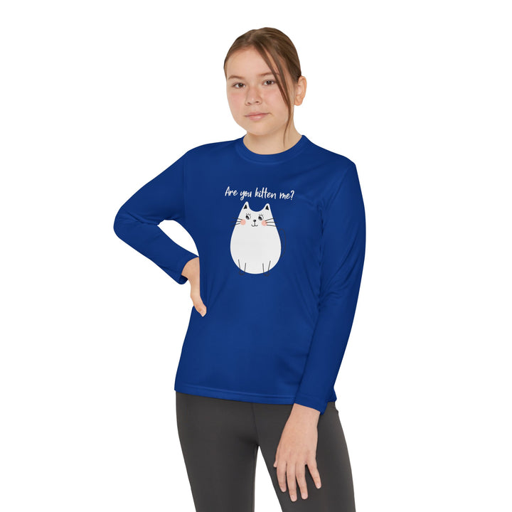 Kitten Me Youth Long Sleeve Tee