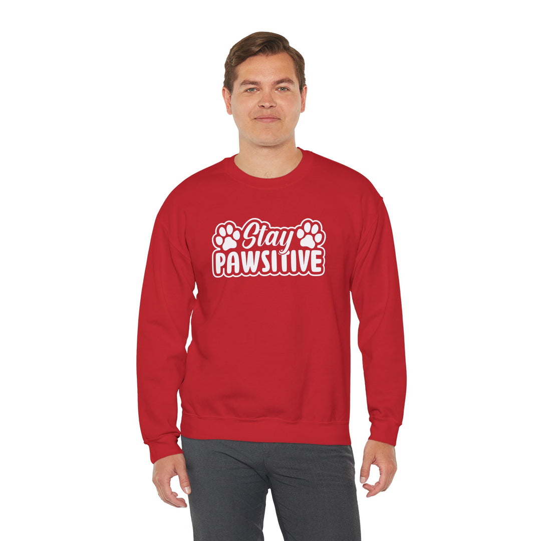 Stay Pawsitive Crewneck Sweatshirt