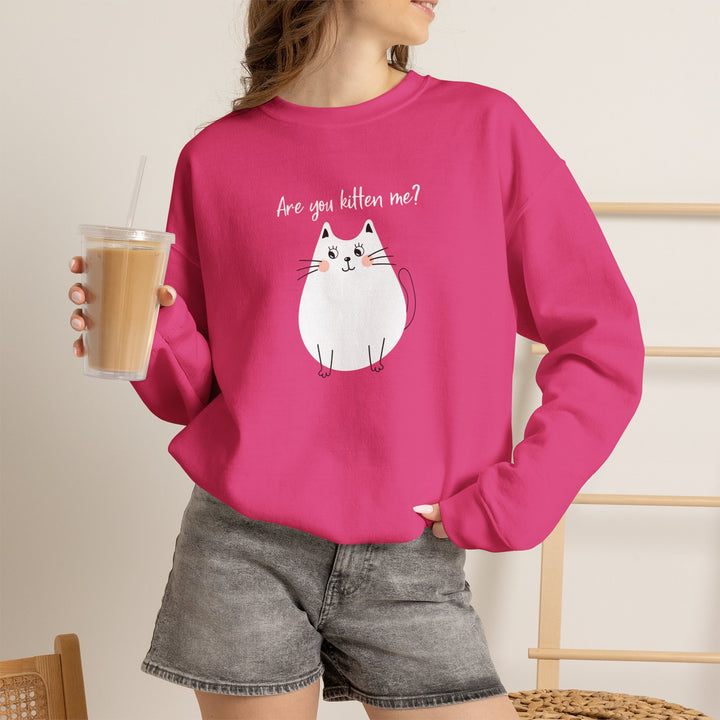 Kitten Me Crewneck Sweatshirt