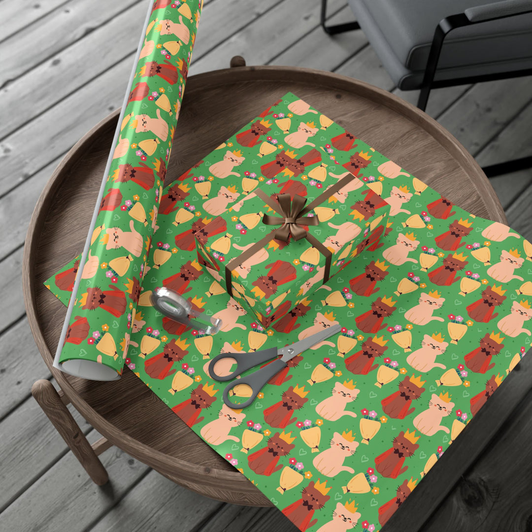 Royal Cat Gift Wrap