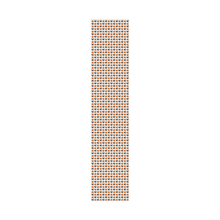 Pumpkin Pawprints Gift Wrap