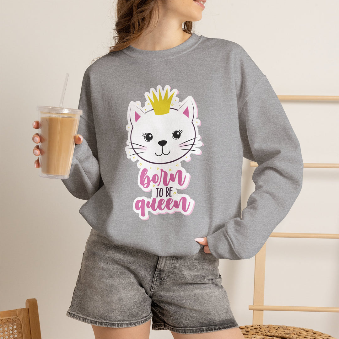 Queen Kitty Crewneck Sweatshirt
