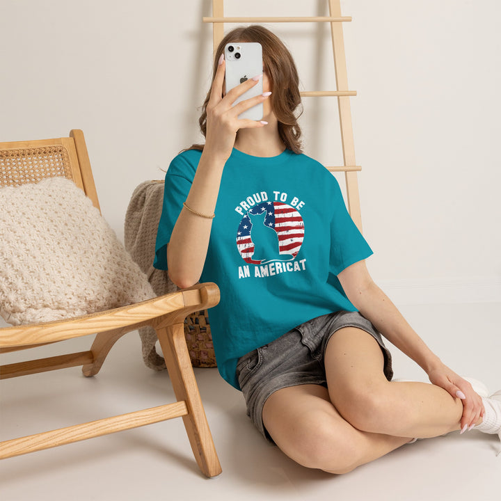 Proud to Be An Americat Cotton Tee