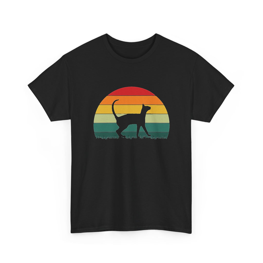 Sunset Cat Cotton Tee