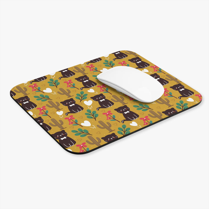 Cactus Cat Mouse Pad