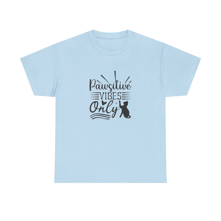 Pawsitive Vibes Cotton Tee
