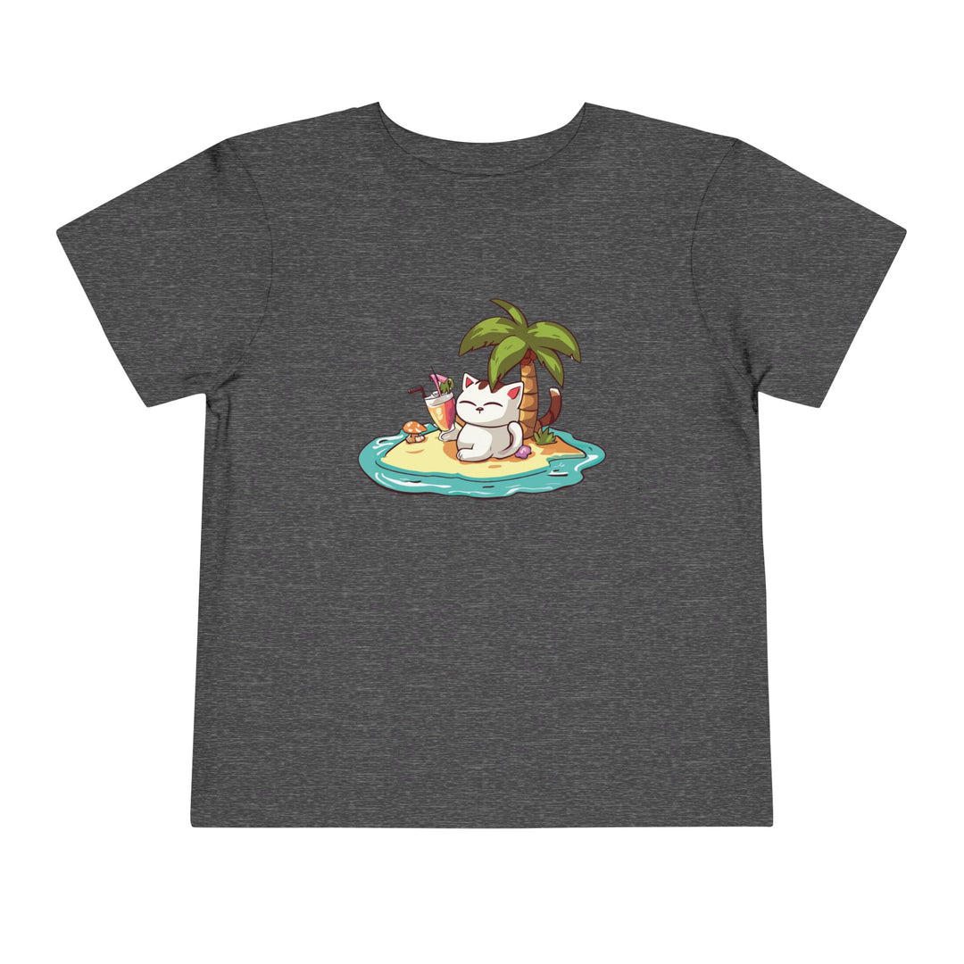Tropical Cat Toddler Tee