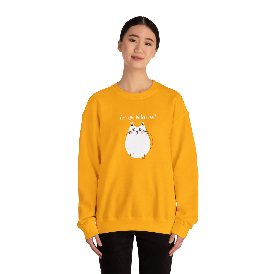 Kitten Me Crewneck Sweatshirt
