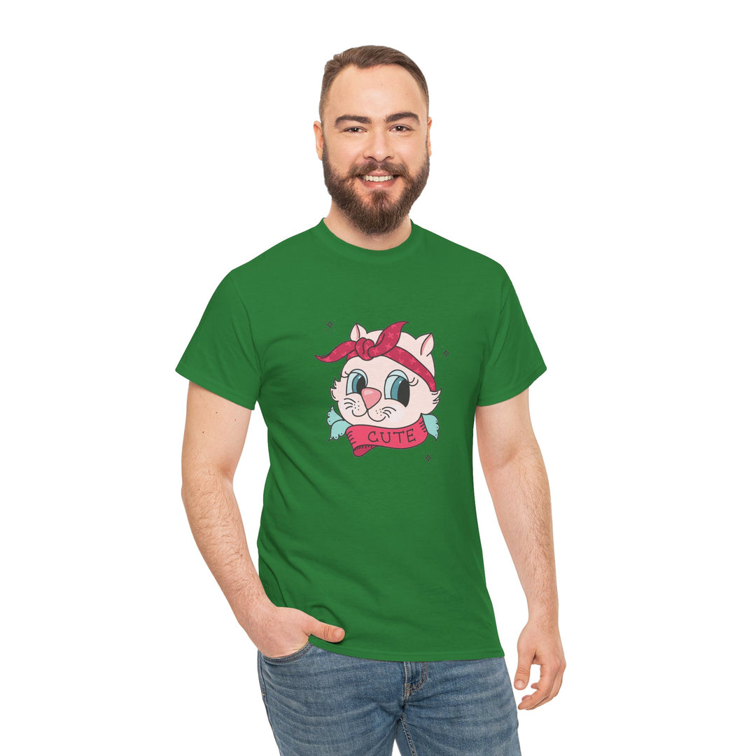 Tattoo Cat Cotton Tee