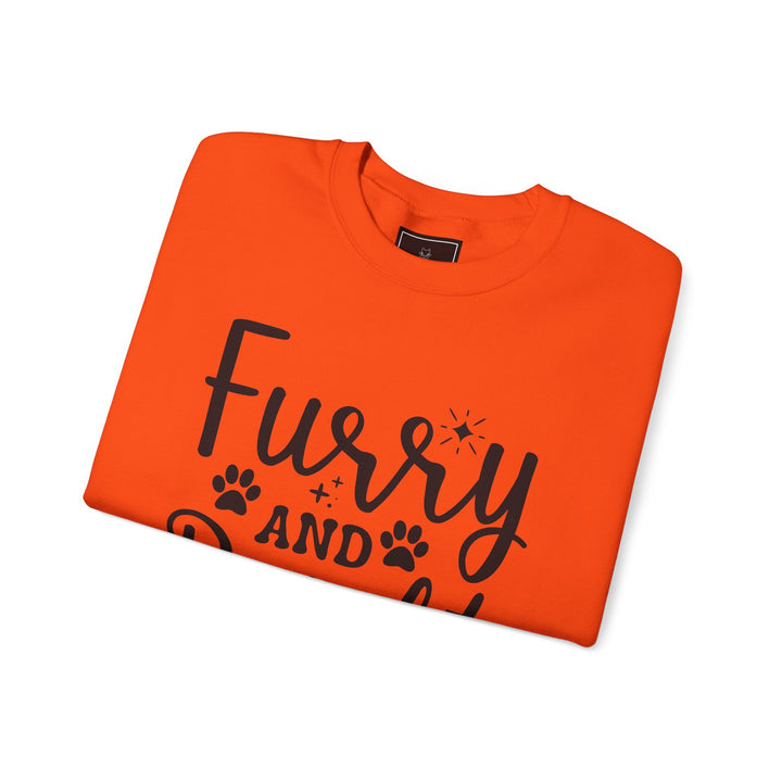Furry and Bright Unisex Crewneck Sweatshirt