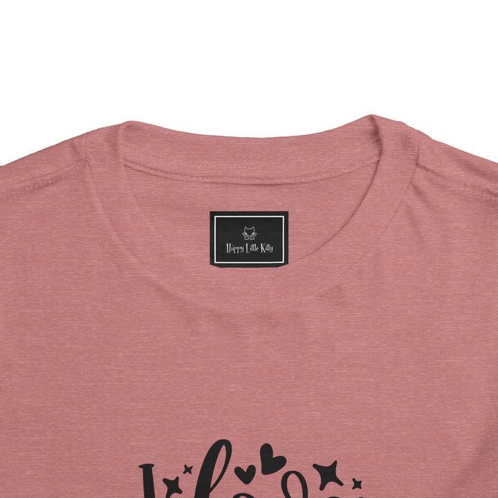 I Love My Cat Toddler Tee