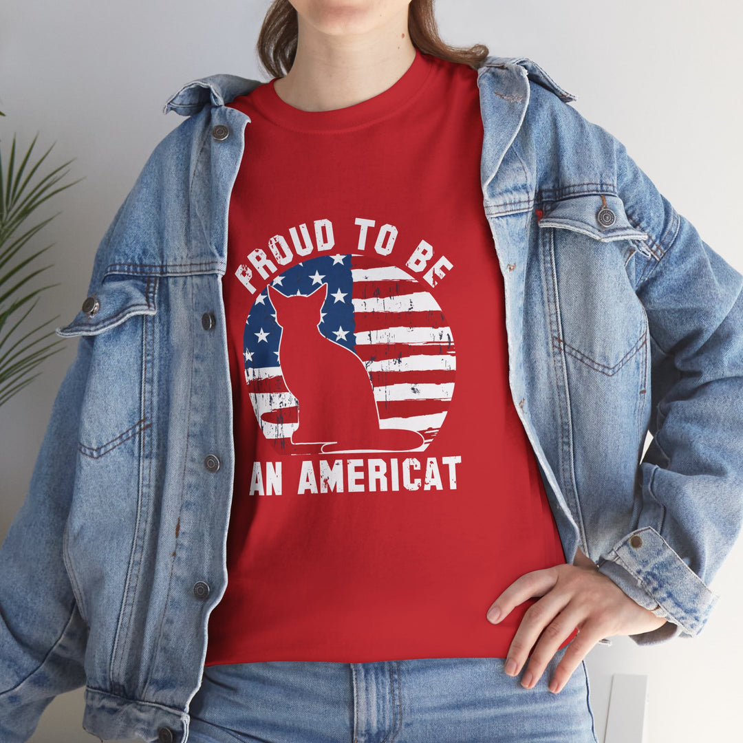 Proud to Be An Americat Cotton Tee