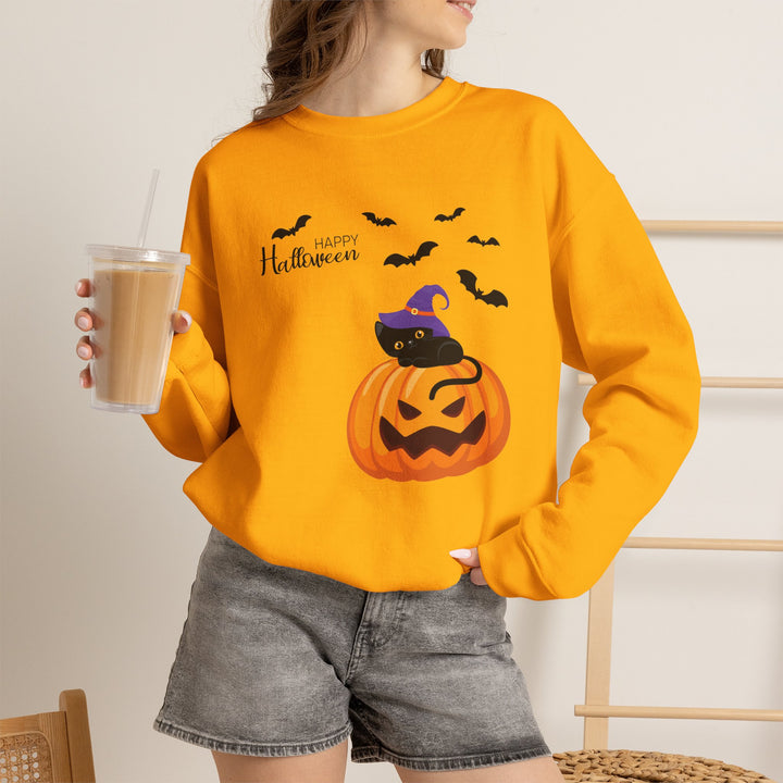 Cat-O-Lantern Crewneck Sweatshirt