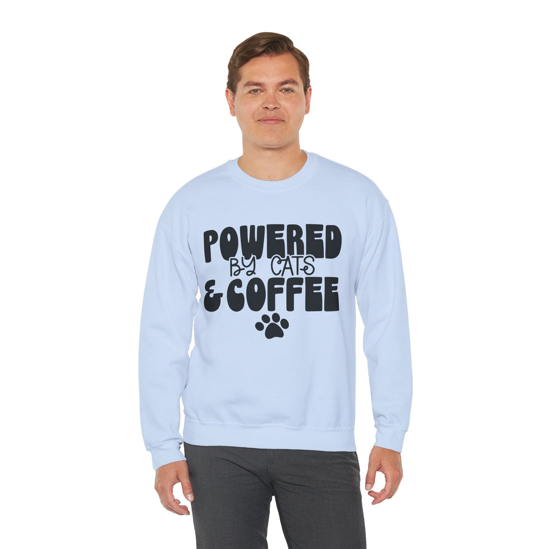 Cats and Coffee Crewneck Sweatshirt
