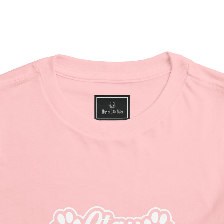 Stay Pawsitive Toddler Tee