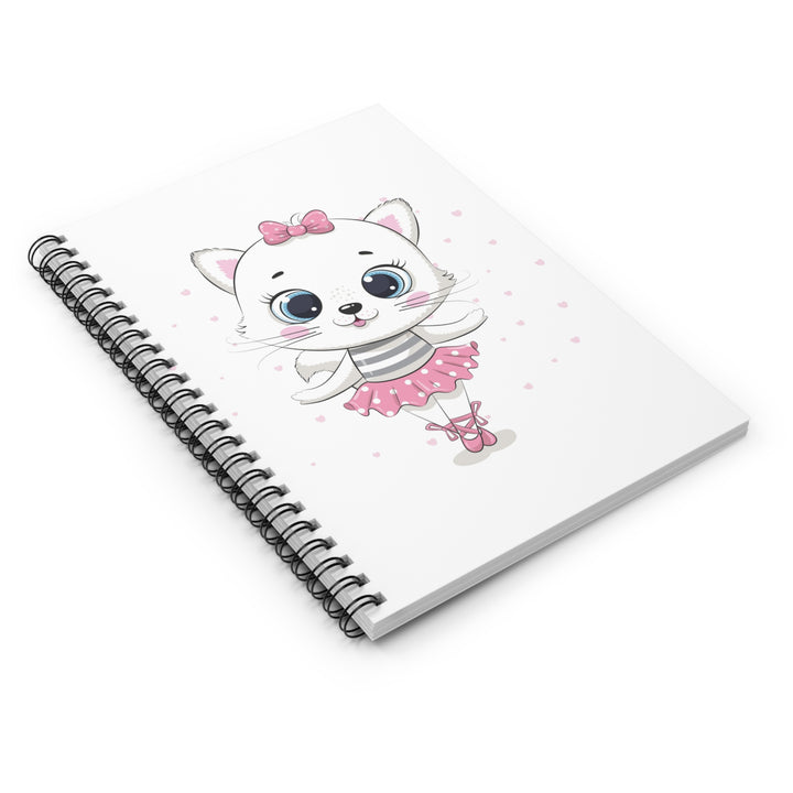 Ballet Cat Spiral Notebook
