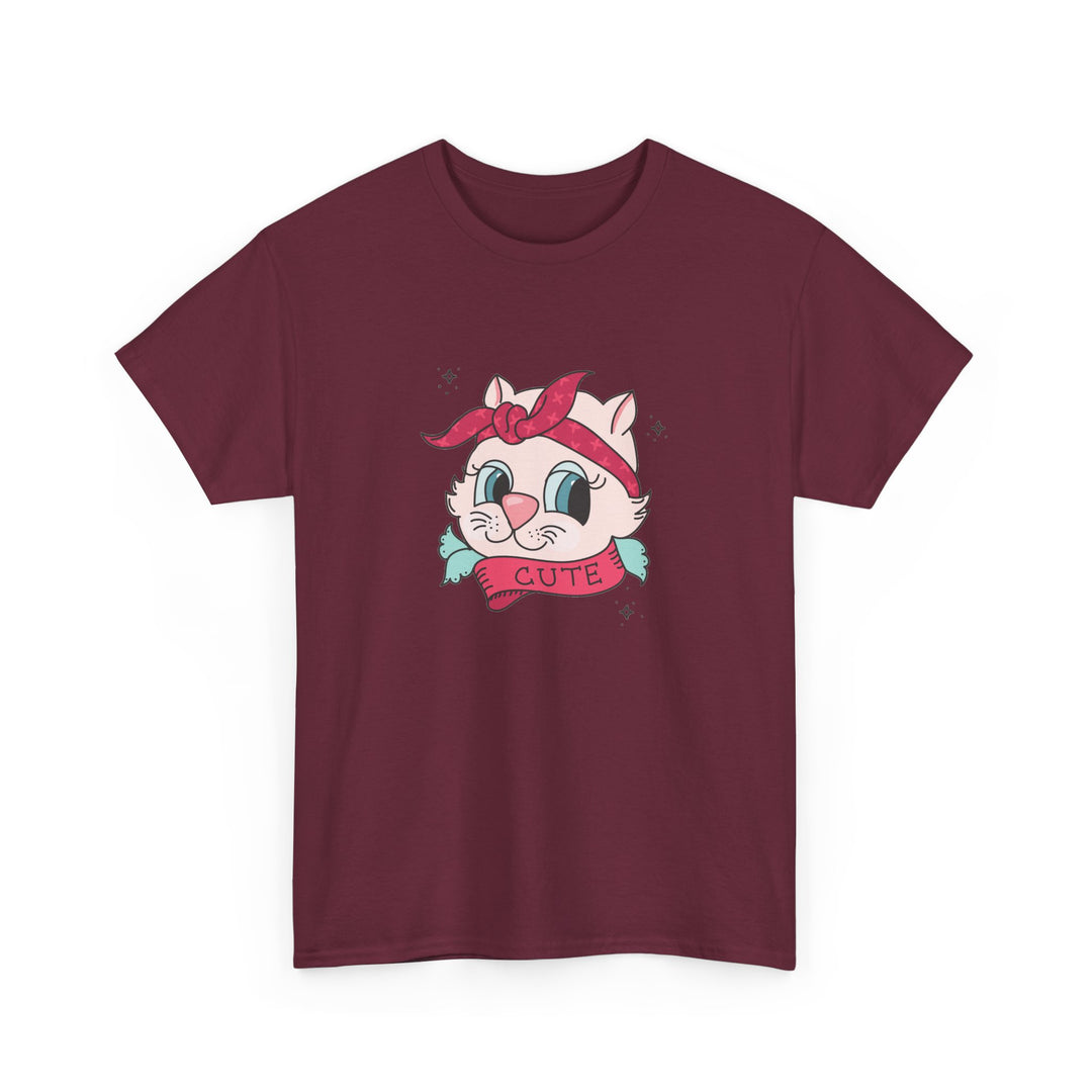 Tattoo Cat Cotton Tee