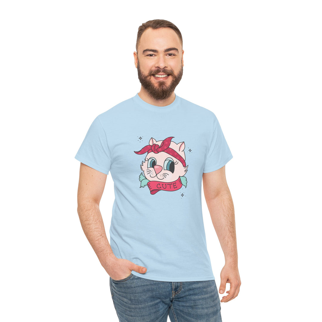 Tattoo Cat Cotton Tee