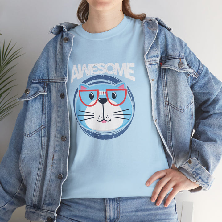 Awesome Cat Cotton Tee