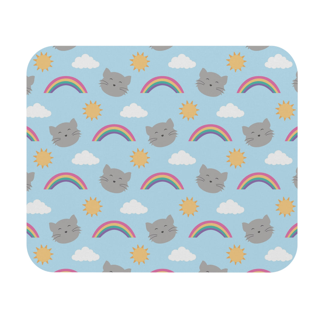 Blue Sky Kitty Mouse Pad