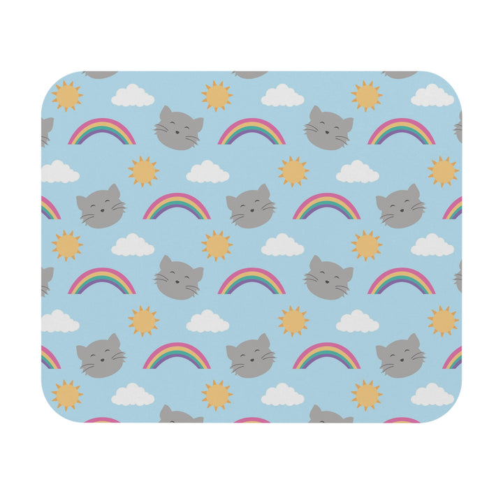 Blue Sky Kitty Mouse Pad