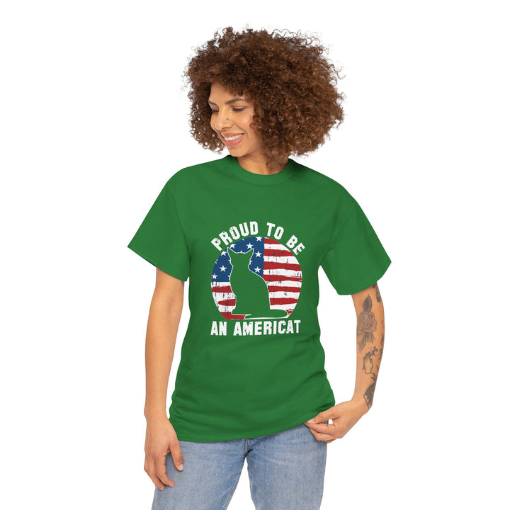 Proud to Be An Americat Cotton Tee
