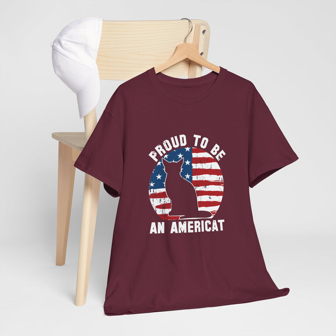 Proud to Be An Americat Cotton Tee
