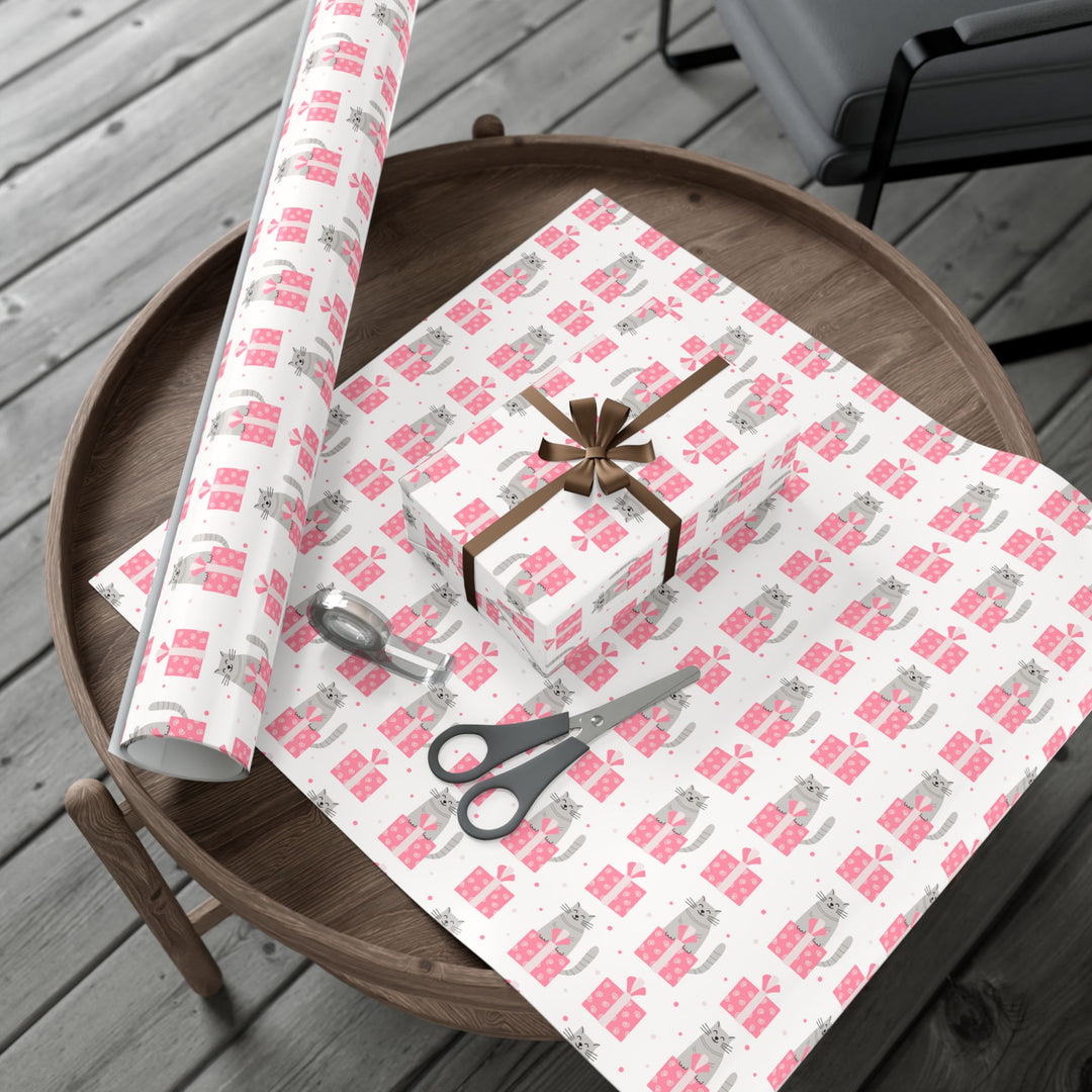 Purrfect Present Kitty Gift Wrap