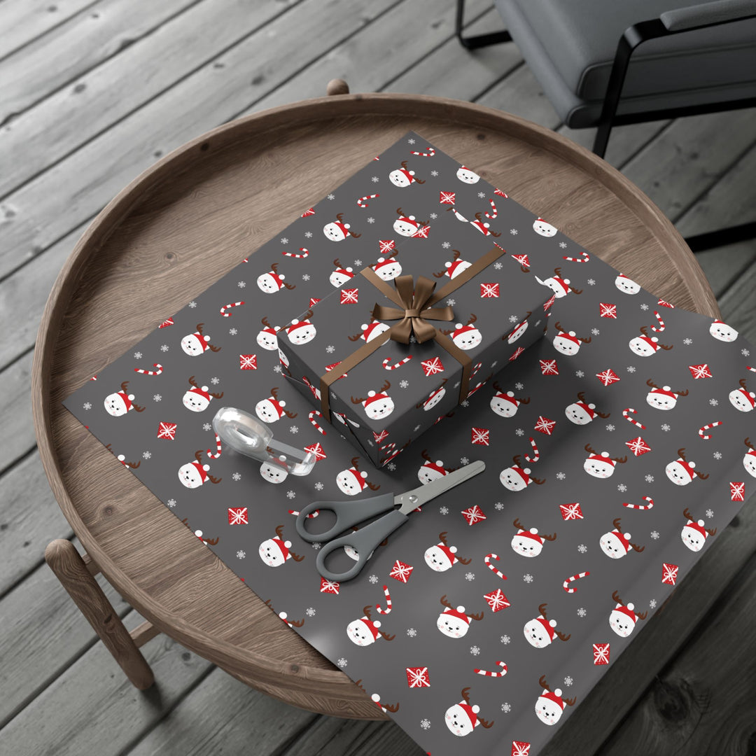 Reindeer Cat Gift Wrap