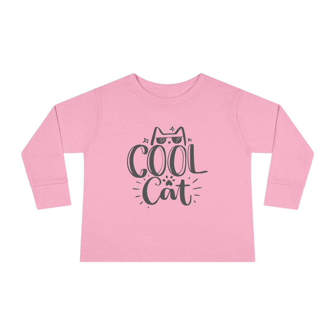 Cool Cat Toddler Long Sleeve Tee