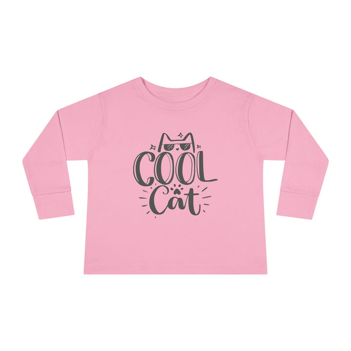 Cool Cat Toddler Long Sleeve Tee