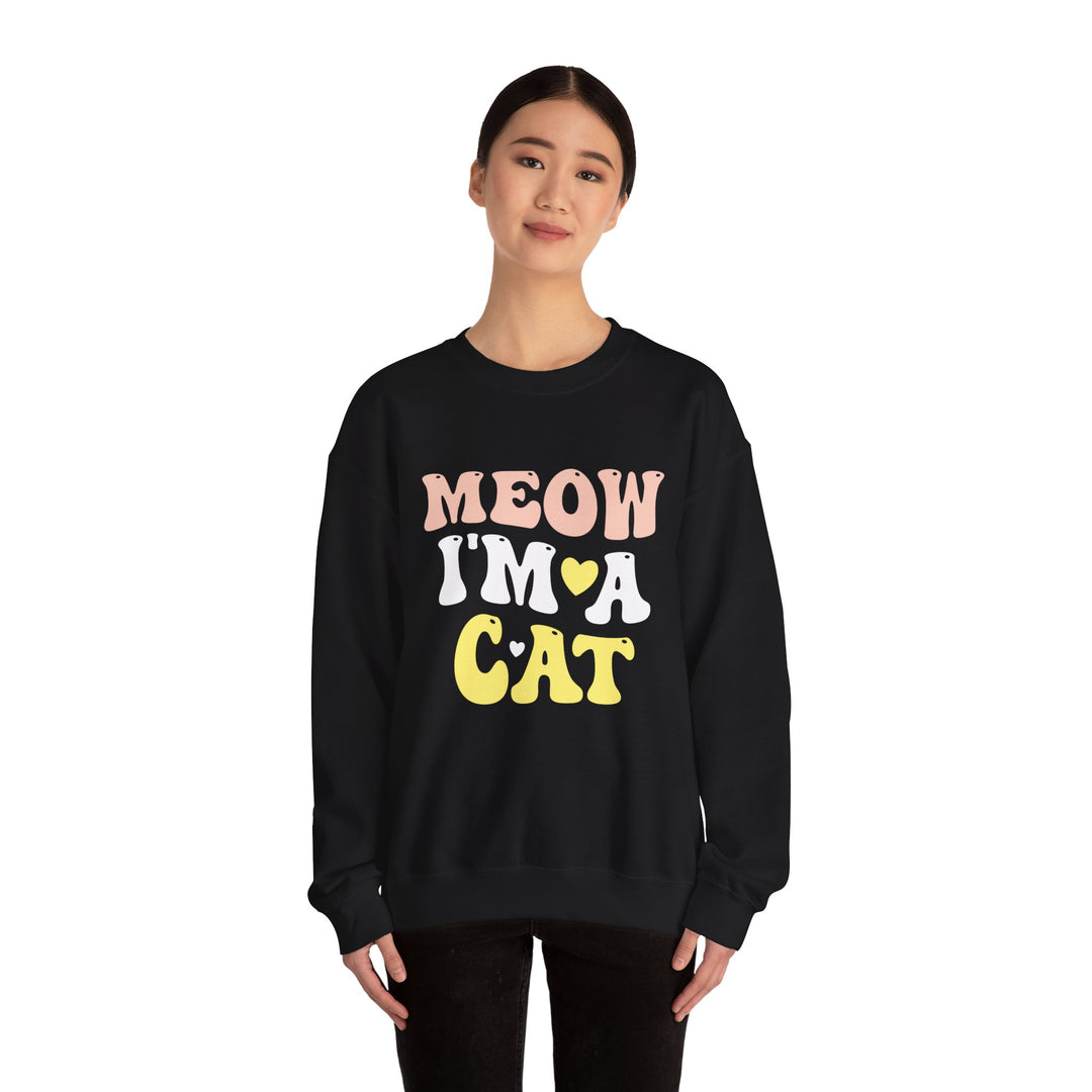 Meow I'm A Cat Unisex Crewneck Sweatshirt