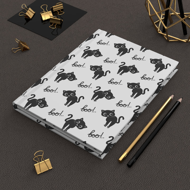Boo Kitty Hardcover Journal