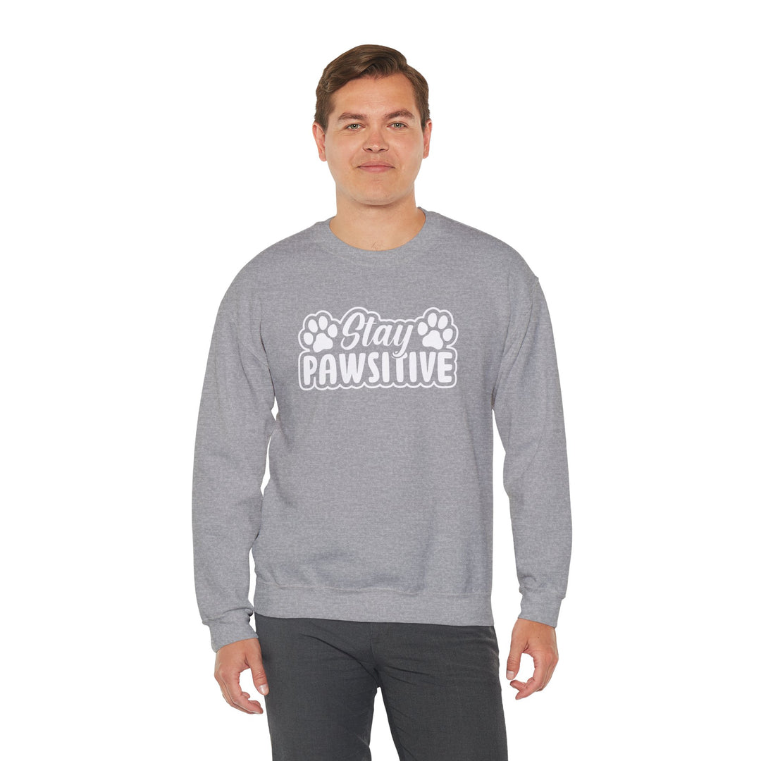 Stay Pawsitive Crewneck Sweatshirt