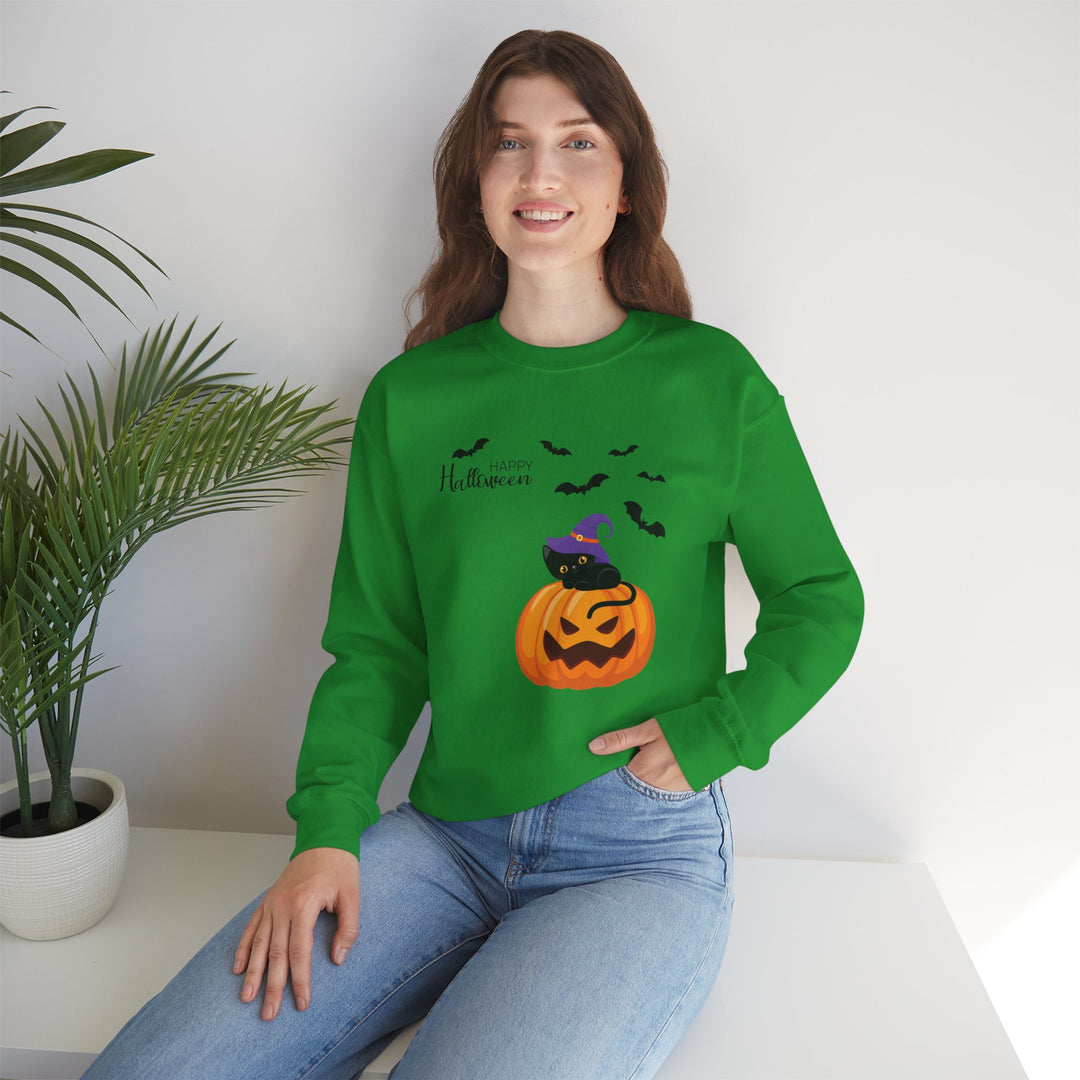 Cat-O-Lantern Crewneck Sweatshirt