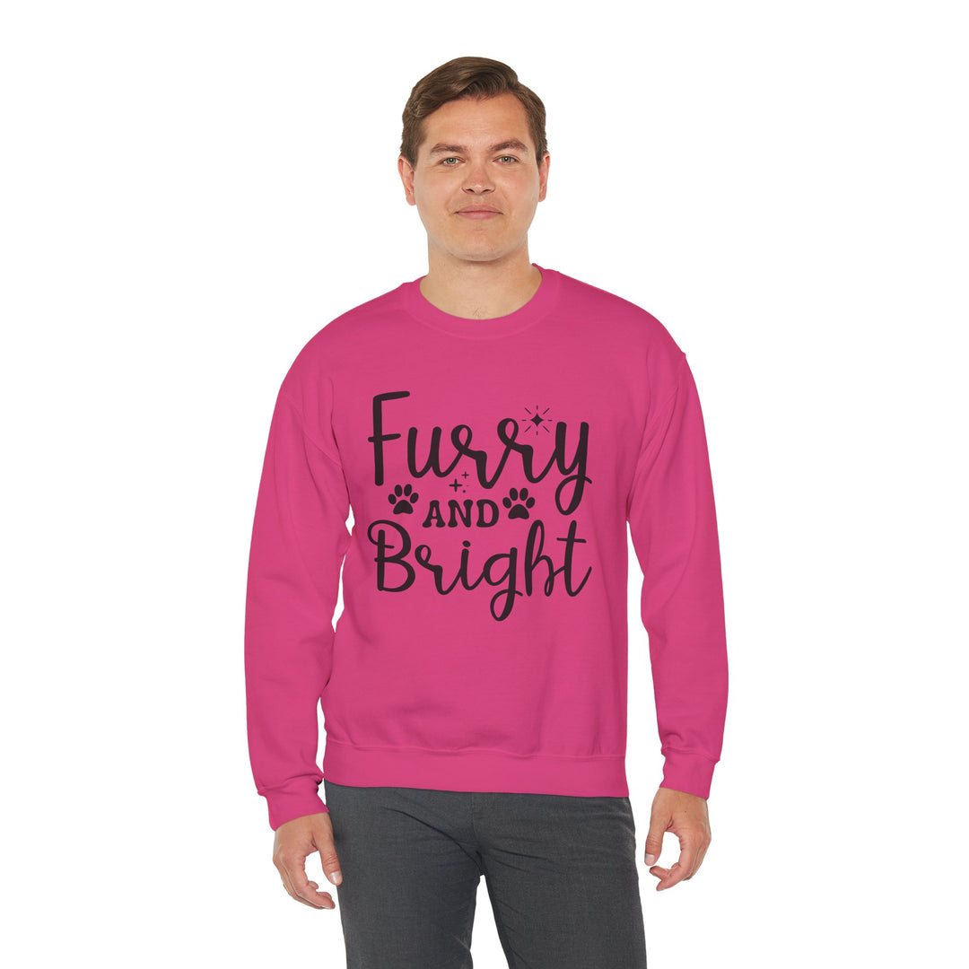 Furry and Bright Crewneck Sweatshirt