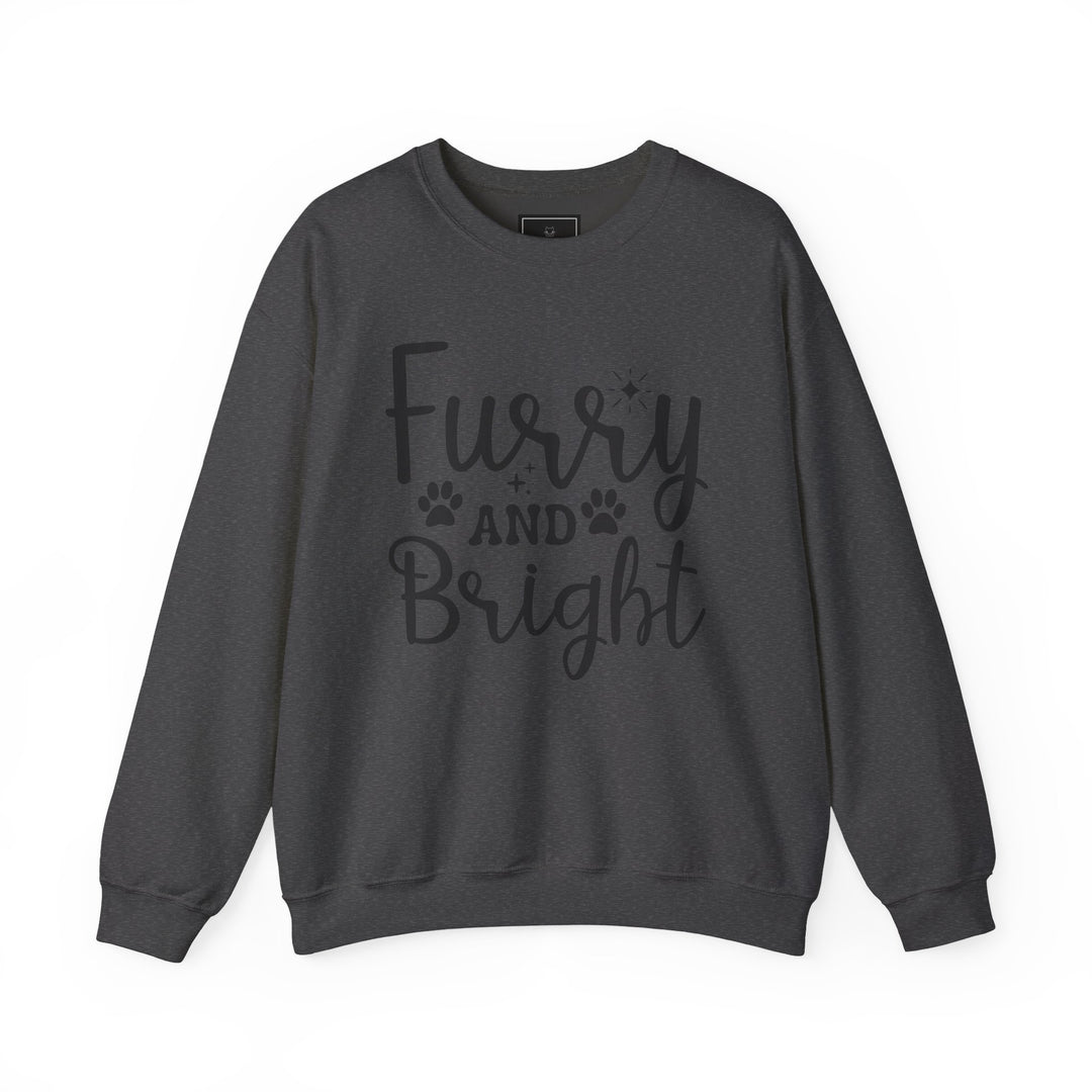 Furry and Bright Unisex Crewneck Sweatshirt