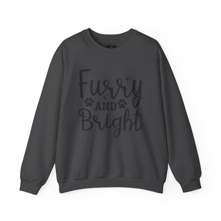 Furry and Bright Unisex Crewneck Sweatshirt