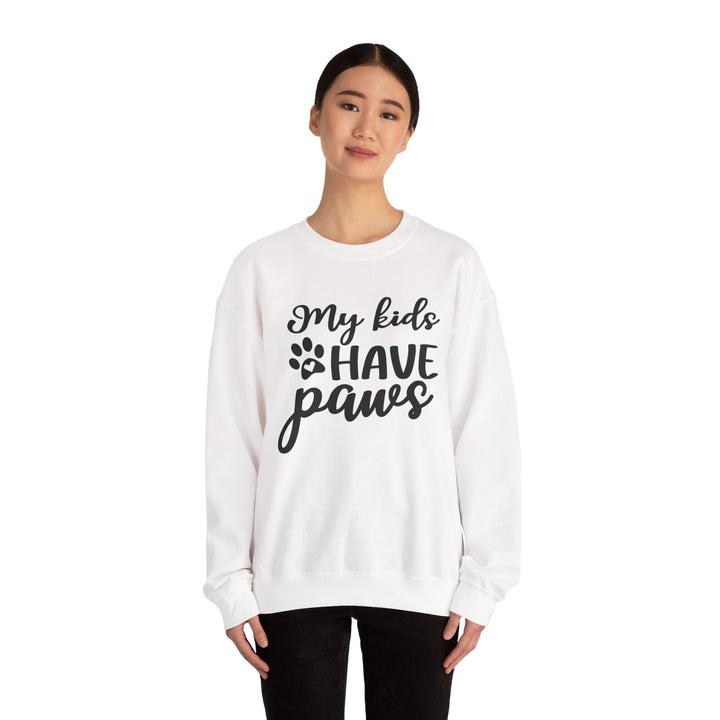 My Kids Have Paws Crewneck Sweatshirt