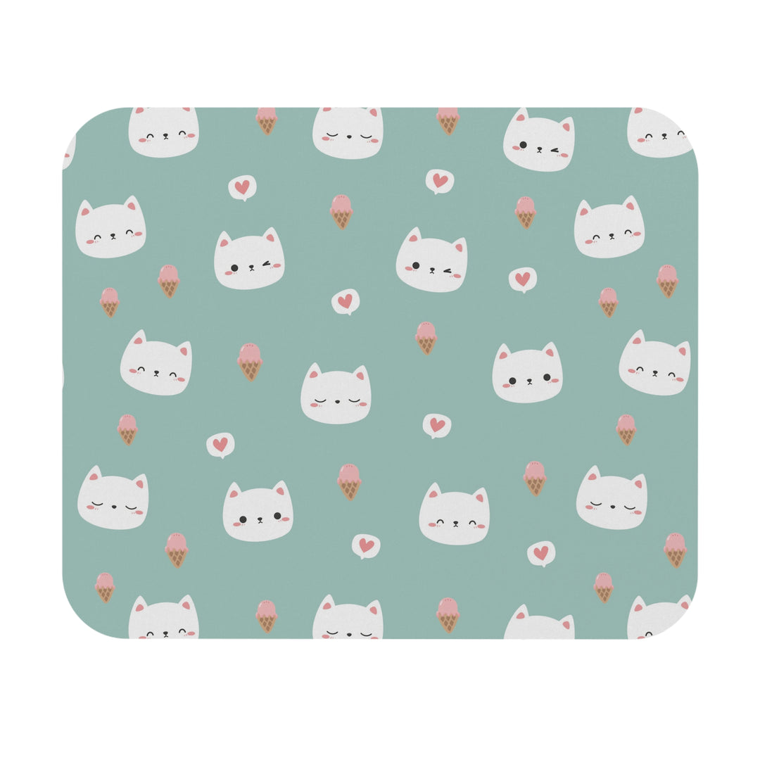 Cats and Ice Cream Mouse Pad