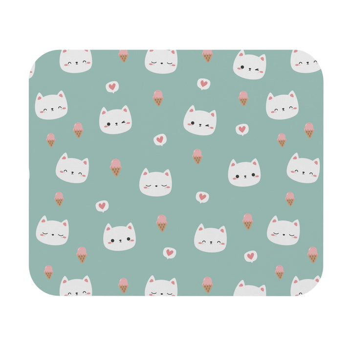 Cats and Ice Cream Mouse Pad